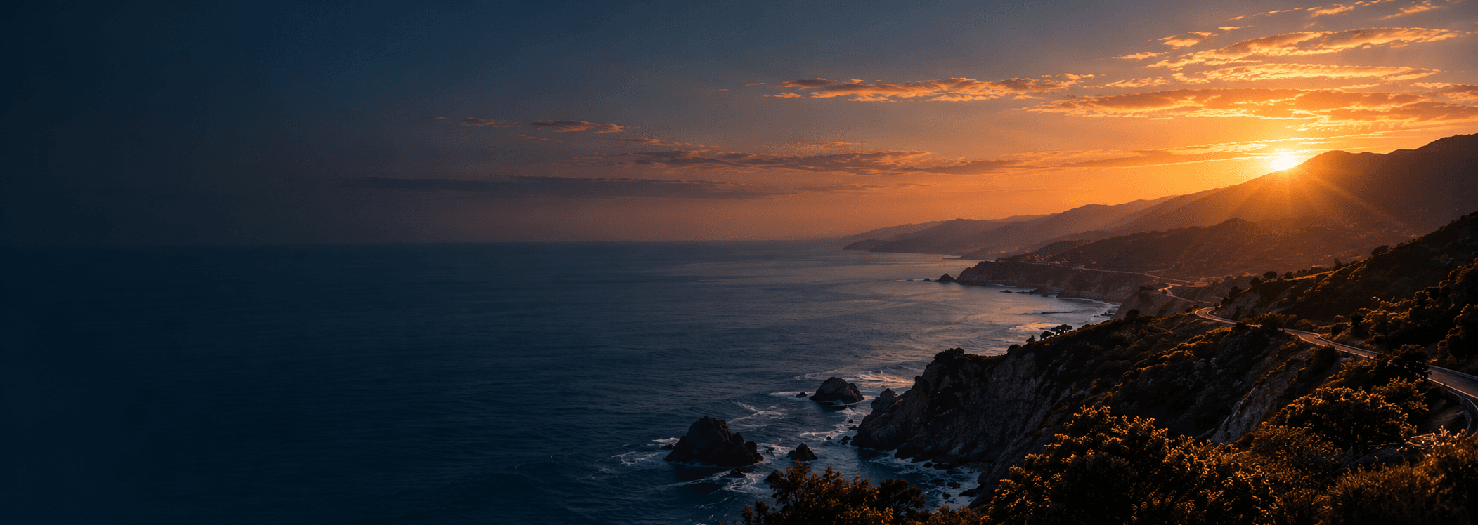 A view of clouds from above at sunrise